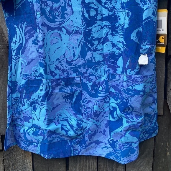 Carhartt CrossFlex Scrub Top NWT size Small - Picture 3 of 12